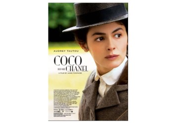 The 2009 biographical drama by Anne Fontaine features Audrey Tautou as French fashion designer Coco Chanel.