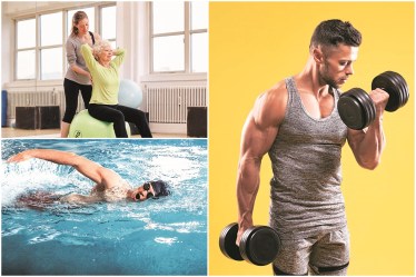 Just as a balanced diet is imperative for the body, a combination workout helps control muscle growth, as well as aid weight loss.