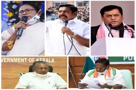 Assembly Election 2021: West Bengal, Assam, Kerala, Tamil Nadu, Puducherry Opinion Poll