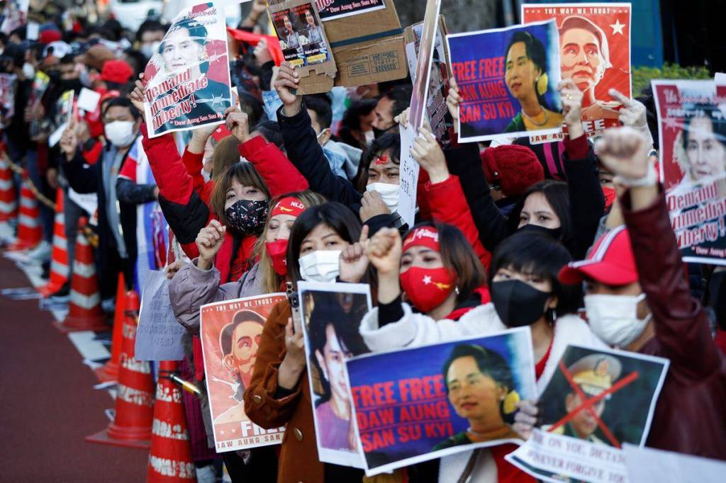 Myanmaar government, civilian leader, Mayanmar military coup, revolution' against junta, Mahn Win Khaing Than, Aung San Suu Kyi's party, killing of civilians in Myanmar