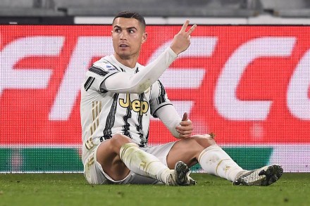 Juventus' Cristiano Ronaldo UCL round of 16 second leg