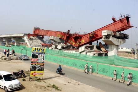 Gurugram: Part of under-construction elevated road on Dwarka expressway collapses, 2 personnel suspended