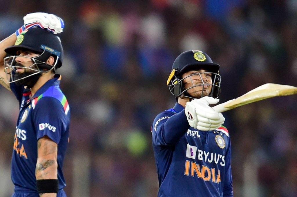 Ishan Kishan Virat Kohli India vs England T20 Narendra Modi Stadium Ahmedabad