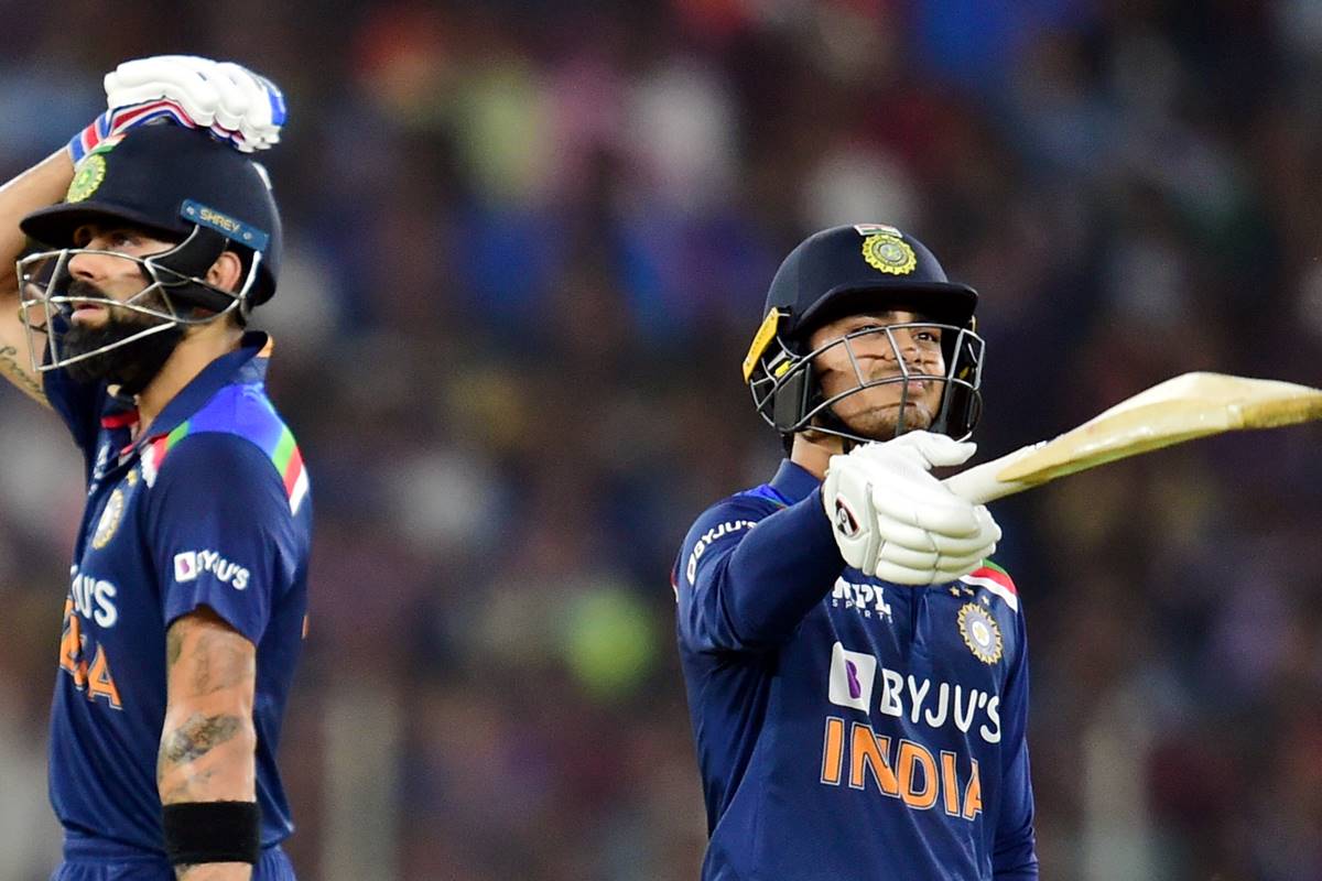 Ishan Kishan Virat Kohli India vs England T20 Narendra Modi Stadium Ahmedabad Ishan Kishan Virat Kohli India vs England T20 Narendra Modi Stadium Ahmedabad