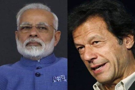 Prime Minister Narendra Modi and Pakistan's PM Imran Khan. Prime Minister Narendra Modi and Pakistan's PM Imran Khan.