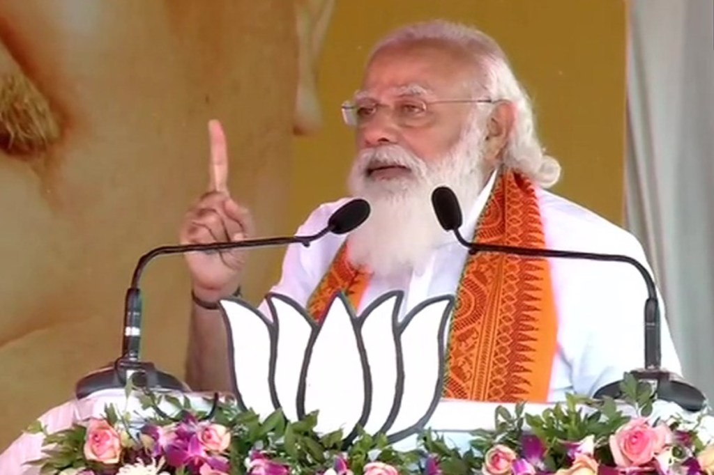 PM Modi Bengal rally Mithun Chakraborty PM Modi Bengal rally Mithun Chakraborty