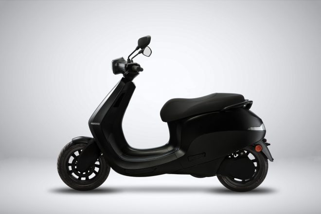 Ola Elecric scooter side view