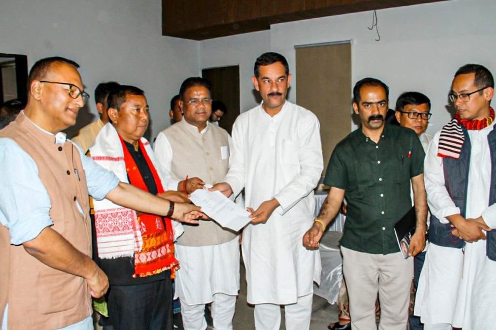 Assam Congress Elections BJO minister