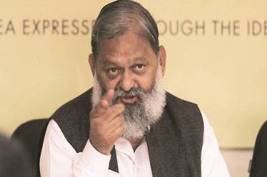 Haryana Health Minister Anil Vij