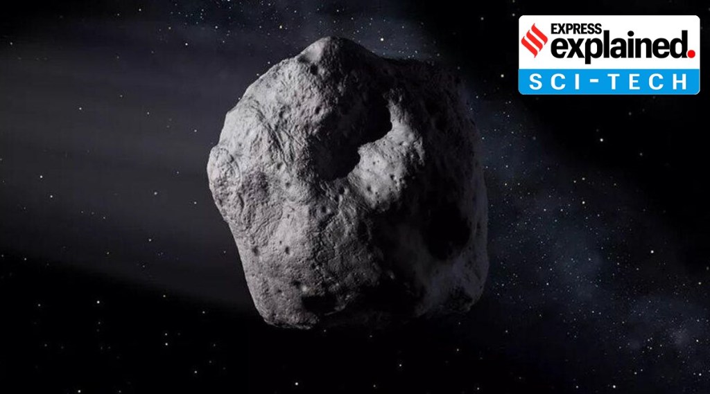The size of the asteroid in precise terms has been reported to be 1.4 km wide and 4500 feet diameter.