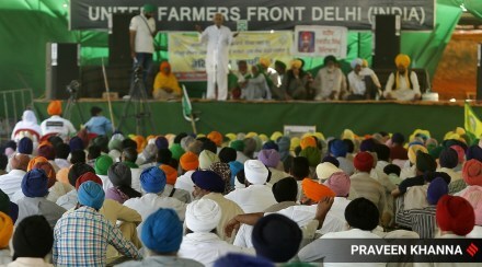 farmers protest