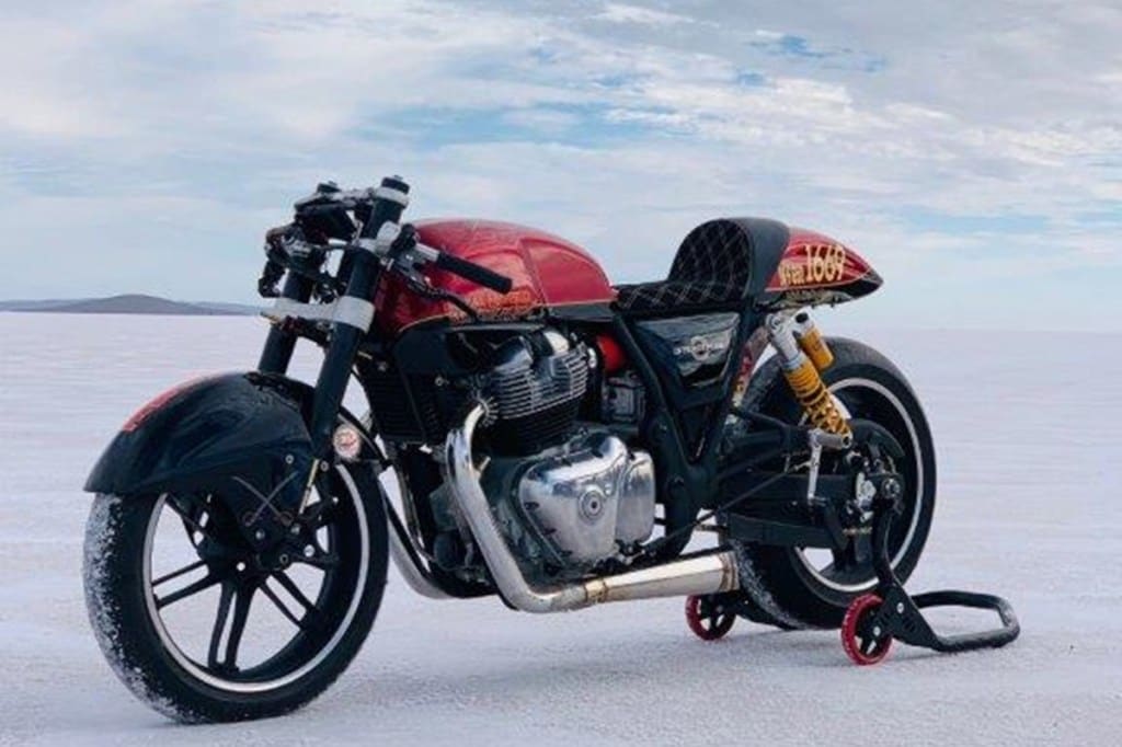 royal enfield speed record