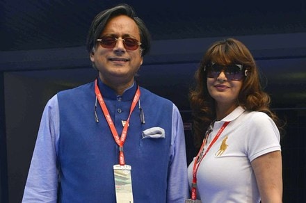 shashi tharoor sunanda pushkar pti