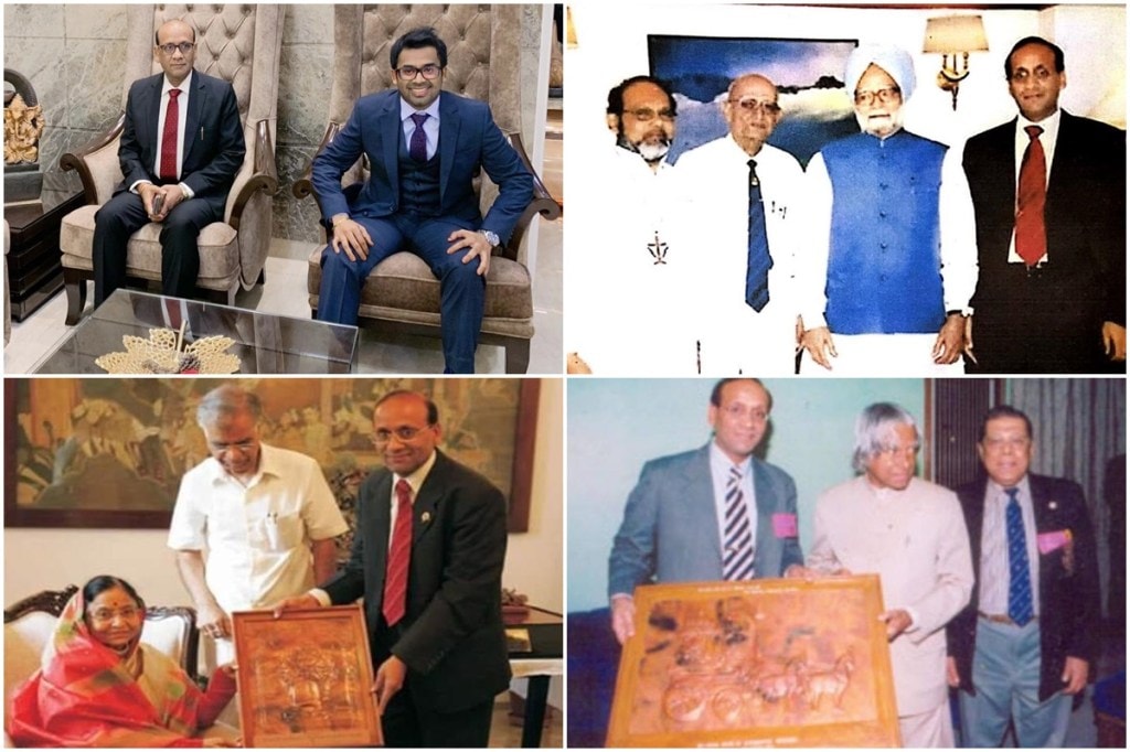 Dr. Suresh Kumar Agarwal and son Chandan Agarwal Dr. Suresh Kumar Agarwal and son Chandan Agarwal