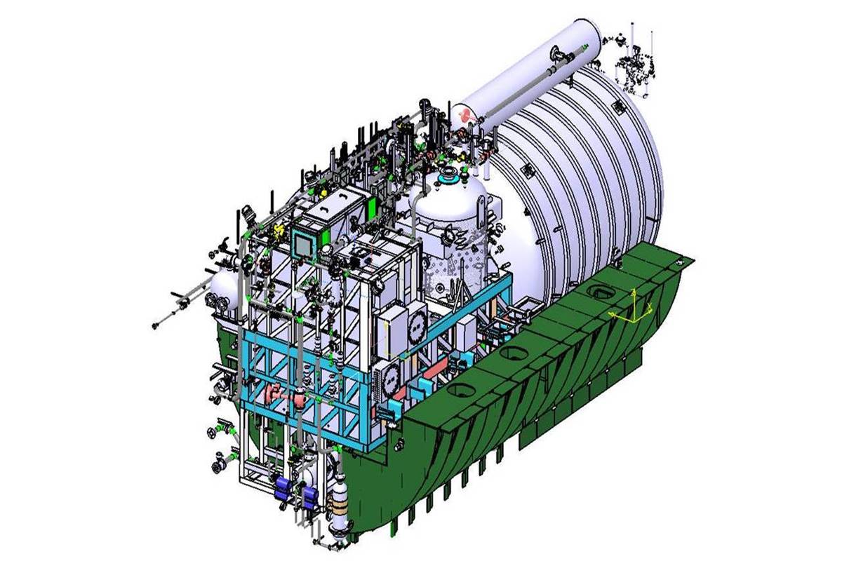 Though the test carried out is land based, the DRDO states that the system has reached the stage of maturity for fitment into target vessels. (Credit: DRDO) Though the test carried out is land based, the DRDO states that the system has reached the stage of maturity for fitment into target vessels. (Credit: DRDO)