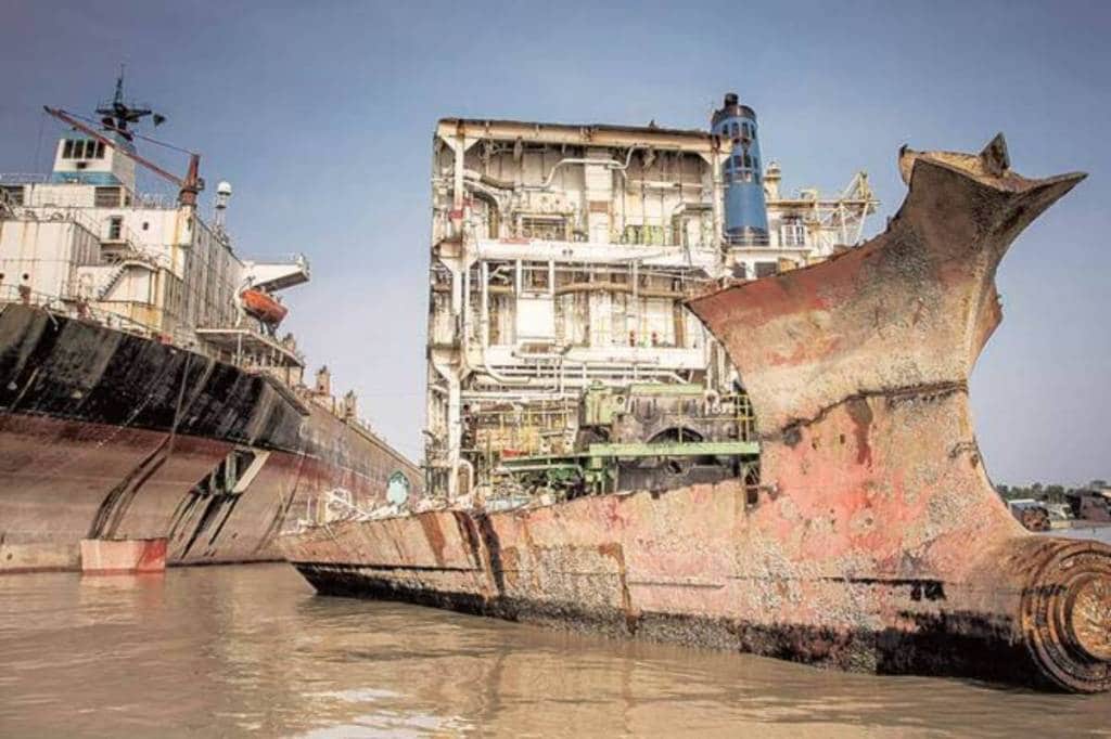 In January 14 ships were bought by Alang based recyclers and in February figure further shrink to only 12. In the current month, domestic recyclers could hardly buy 10 vessels.” 