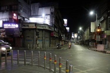 "Apart from the weekend lockdown, strict restrictions will be in force from 8 pm tomorrow, under which shopping malls, bars, restaurants,small shops will be open only for take-aways and parcels. Government offices will be allowed to function only at 50 per cent of their capacity," he said.