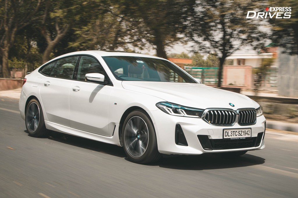 2021 BMW 630i GT driving