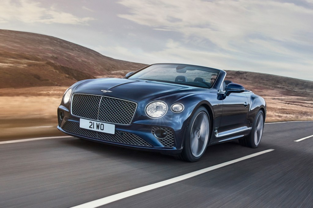 Newly unveiled Bentley Continental GT Speed Convertible is as fast as its coupe sibling