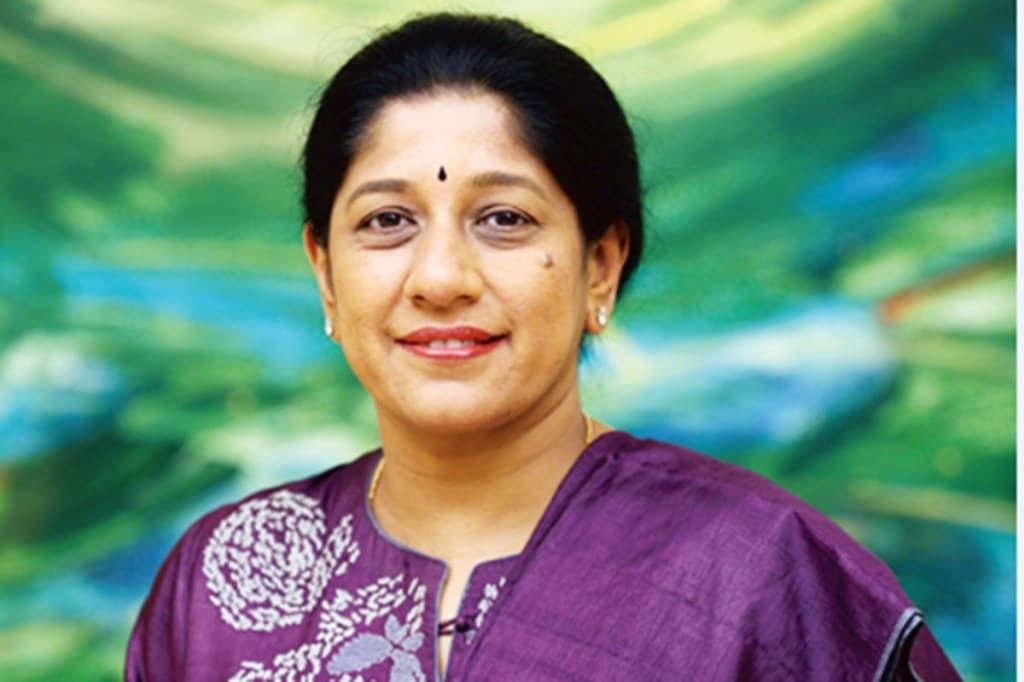 Mallika Srinivasan, CMD, Tractors and Farm Equipment