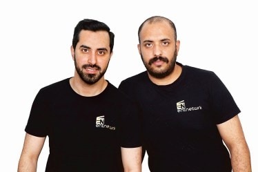 EntNetwrk co-founders Harshit Malhotra (L) & Deepansh Malhotra