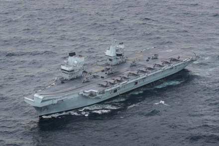 HMS Queen Elizabeth. (Twitter - HMS Queen Elizabeth/ @HMSQNLZ)