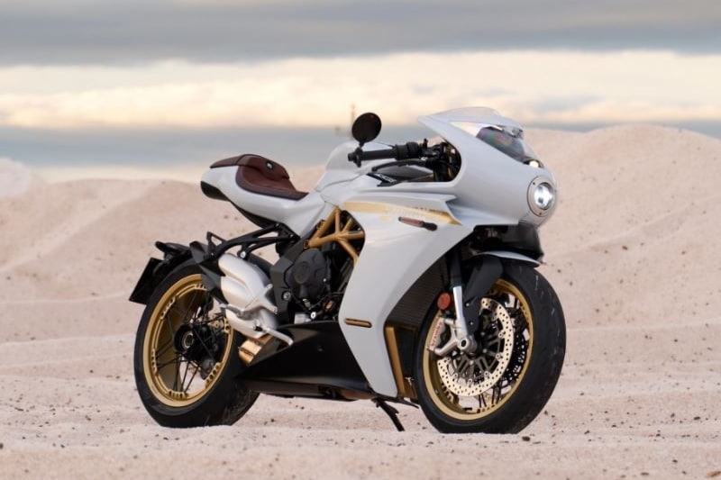 Italian premium motorcycle manufacturer MV Agusta today unveiled the MY2021 Superveloce middleweight supersport lineup which has now been added with a new S variant with a new paint job and tubeless tyres.