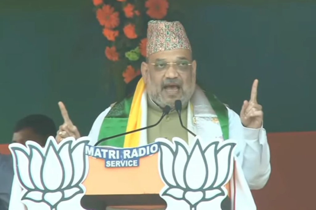 Amit Shah West bengal Darjeeling Gorakaha Amit Shah West bengal Darjeeling Gorakaha
