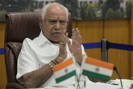 Karnataka CM BS BS Yeddyurappa.