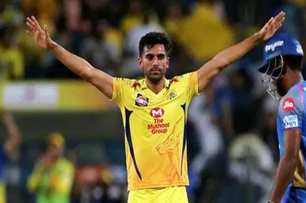 IPL: CSK's Deepak Chahar
