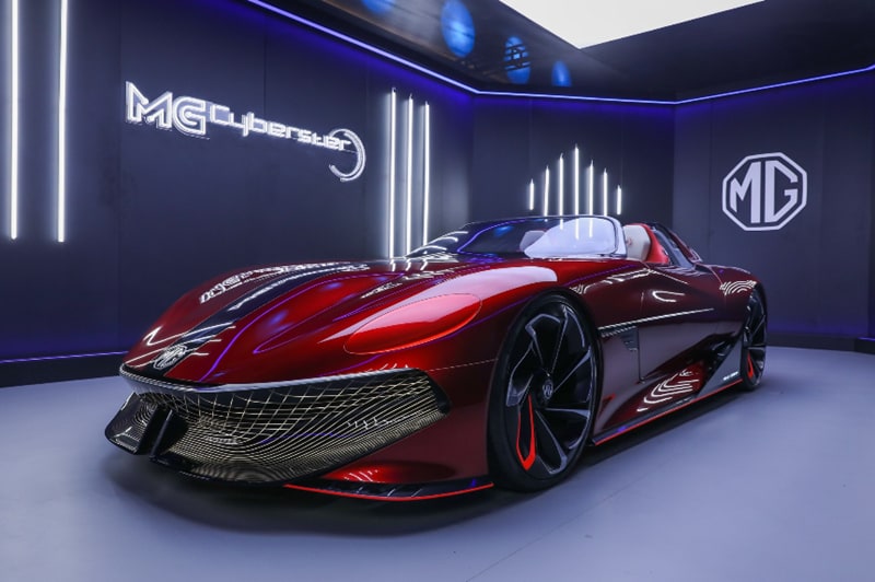 Earlier this month, MG announced that its all-electric sports car Cyberster would make its debut at the Shanghai motor show, but the company seems to have decided to lift the curtains ahead of the event giving us a full view of the EV concept. Calling it a 'vision of the future', MG states that the Cyberster previews tech and design cues to be used by upcoming MG models while also preserving some cues form the British brand's historic models like the 1962 MG B.