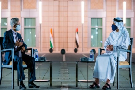 UAE counterpart Sheikh Abdullah