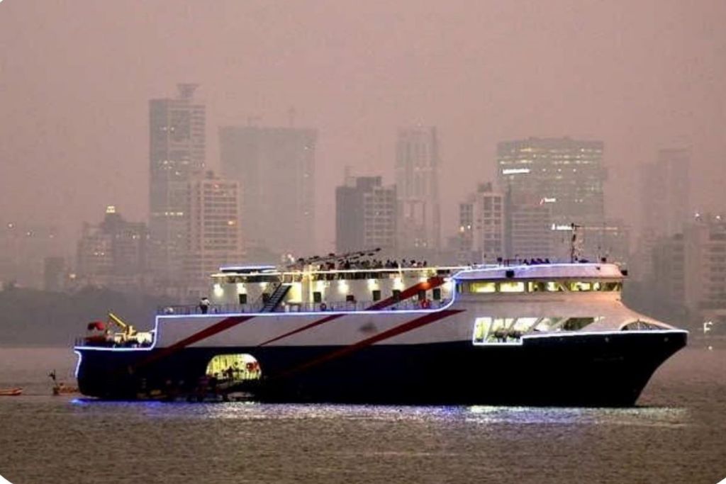 Essar said that the new cruise would transform the coastal transportation in the western coast of the country. (Image: Twitter/ Union Minister Mansukh Mandaviya)