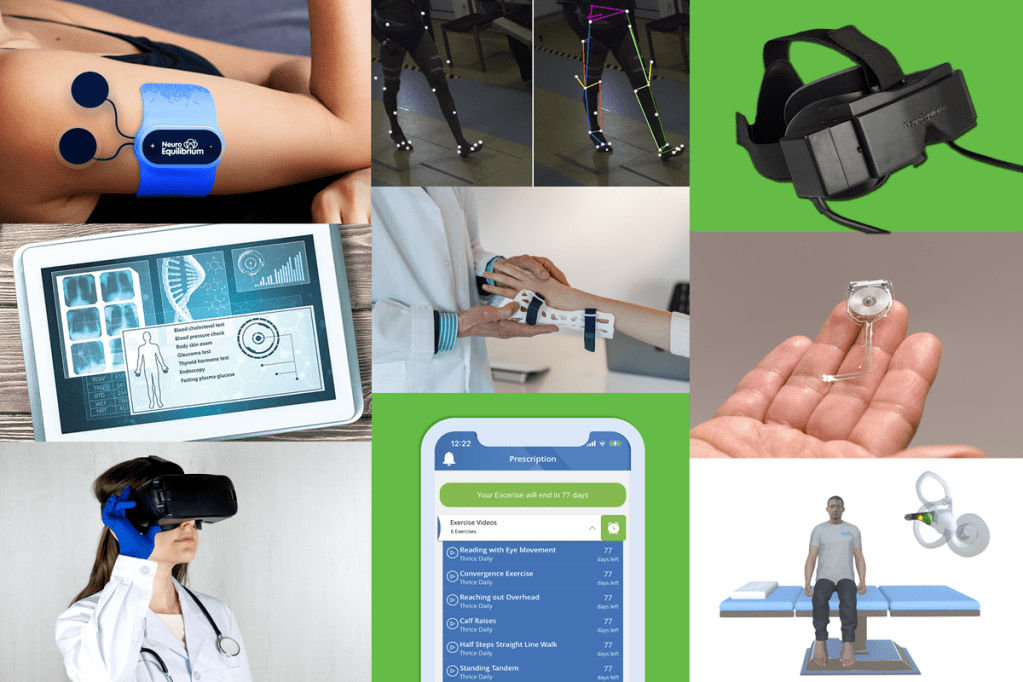 Health tech, startups, 3D printing, Remote diagnosis, Wearables, Electoceuticals, Digital therapeutics, Virtual Reality(VR), Augmented Reality, Artificial Intelligence(AI), Computer vision