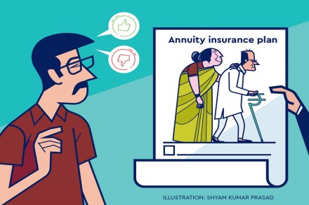 With a fixed annuity product, one knows well in advance how much he/she will receive when the annuitisation phase starts, i.e., when the insurance company starts making the payments back.
