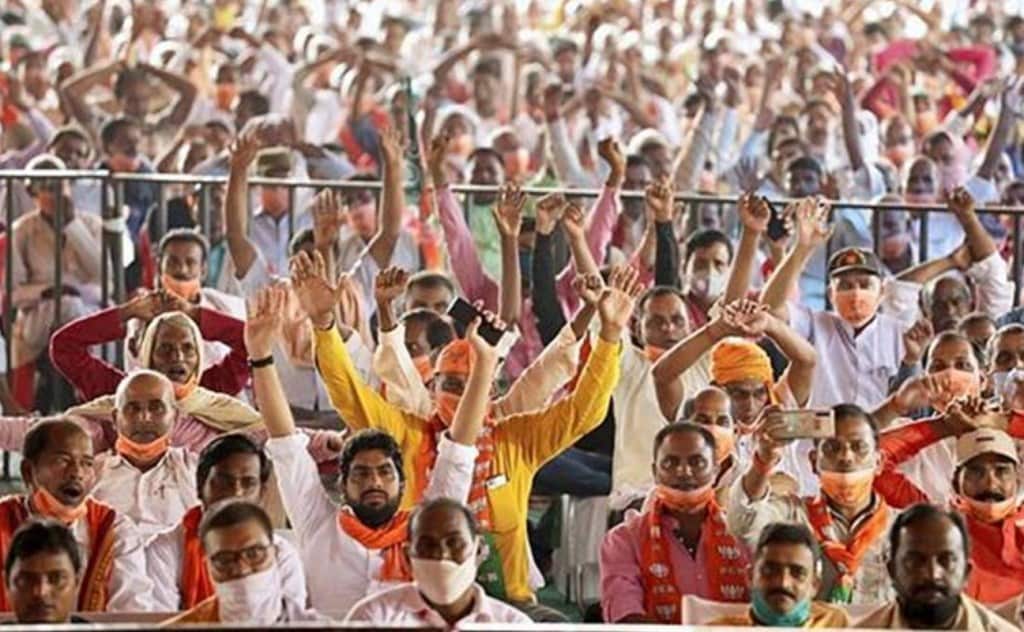 COVID-19, political rallies, assembly elections, social distancing, spreading of covid infections, coronavirus cases in india, covid second wave