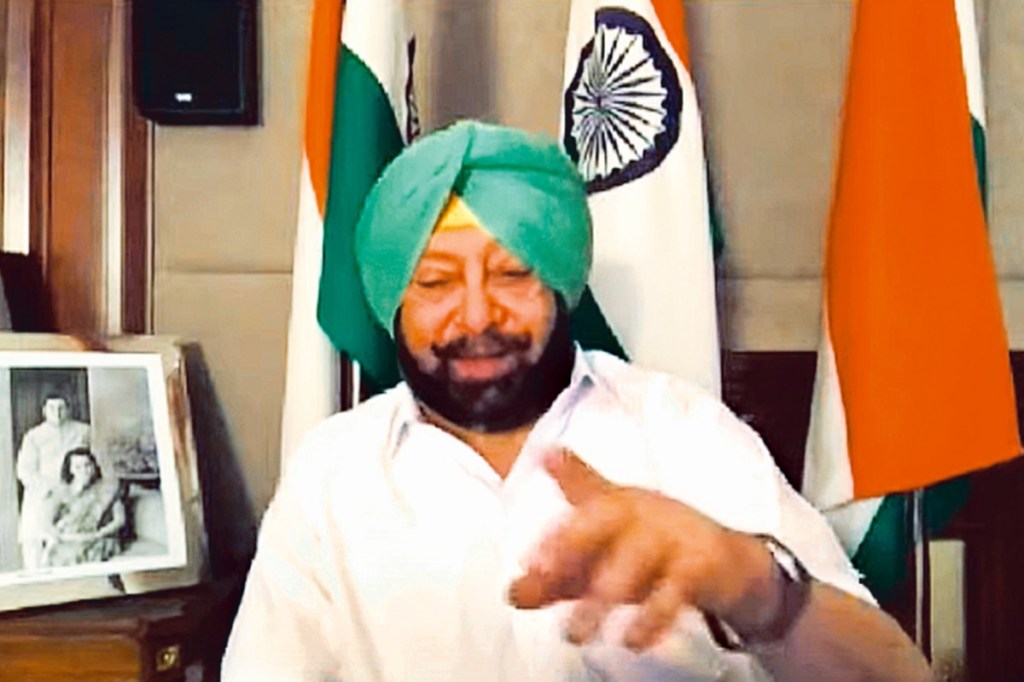 Punjab Chief Minister Captain Amarinder Singh