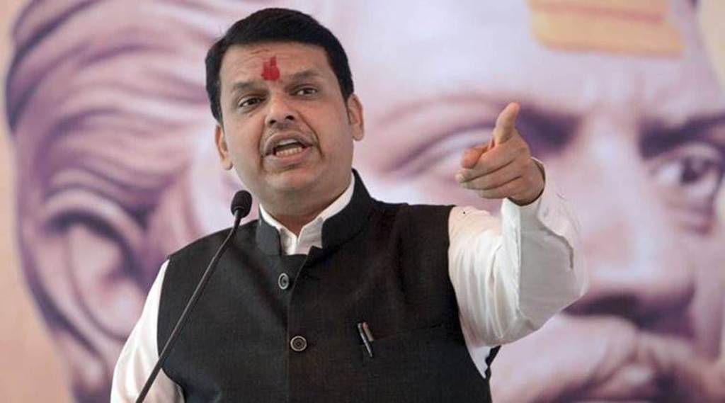 Former chief minister Devendra Fadnavis