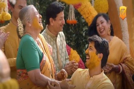 The campaign aims to celebrate the unseen and sweet moments between the bride, groom, and their family members