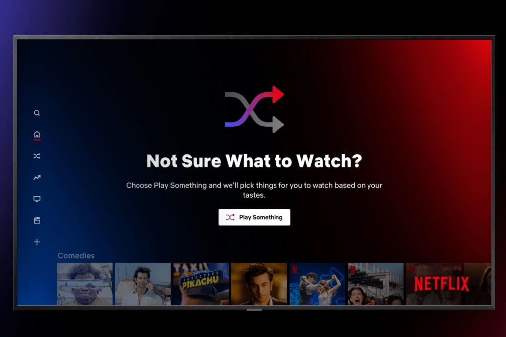 Netflix Play Something, Netflix