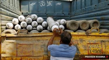 Oxygen from steel plants is being supplied to states like Maharashtra, Uttar Pradesh, Andhra Pradesh, Odisha, West Bengal, Bihar, Jharkhand, Delhi, Madhya Pradesh (PTI Image)