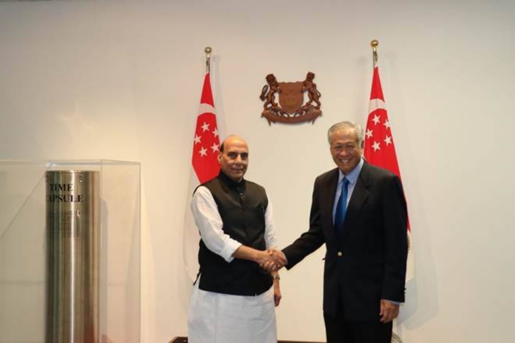 Defence Minister Rajnath Singh, ventialtors, medical equipments from singapore, Singapore investment firm Temasek, Singapore aid to India for covid, Defence Minister of Singapore, Mr Ng Eng Hen Defence Minister Rajnath Singh, ventialtors, medical equipments from singapore, Singapore investment firm Temasek, Singapore aid to India for covid, Defence Minister of Singapore, Mr Ng Eng Hen