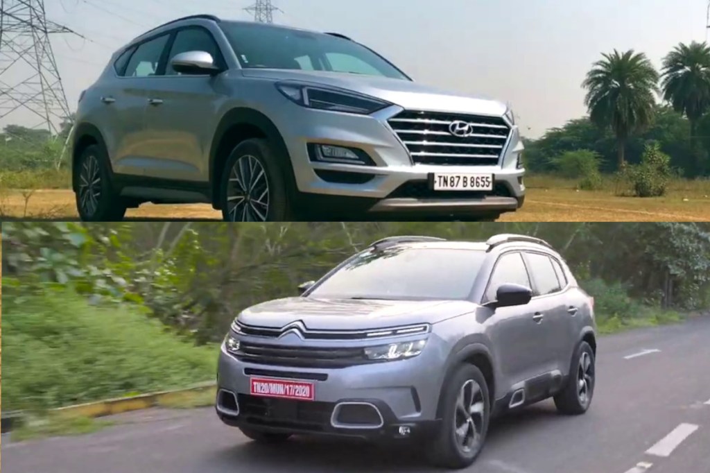 Hyundai Tucson vs Citroen C5 Aircross Comparison