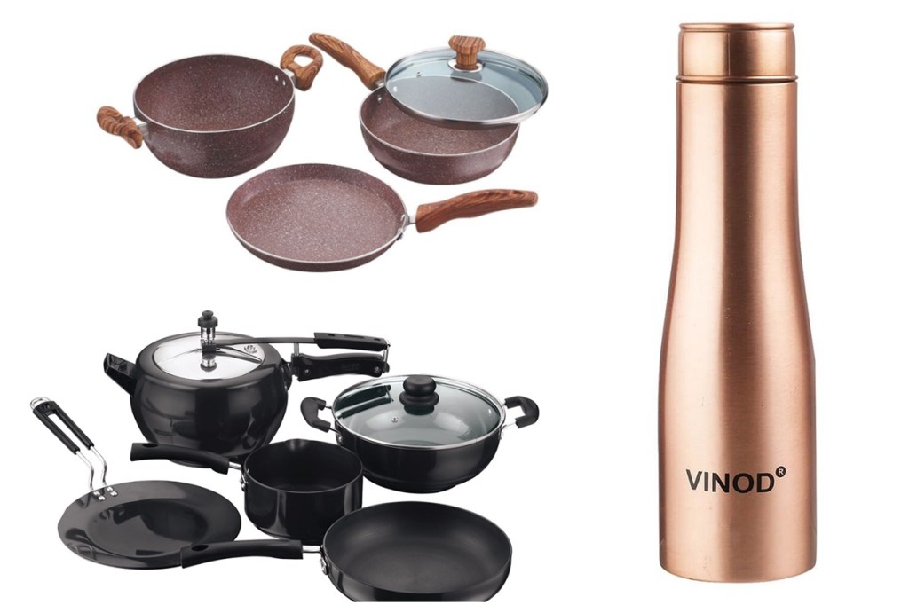 Cookware, Cast Iron Kadai, lockdown, vinod cookware, sunil agrawal, Triply Stainless Steel Series