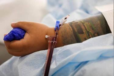 Families of patients run from pillar-to-post for getting plasma, which is in short supply.