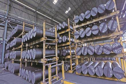 Capacity utilisation at 75-85% over FY22-24. Needle coke at $2.3K/MT over FY22-24.