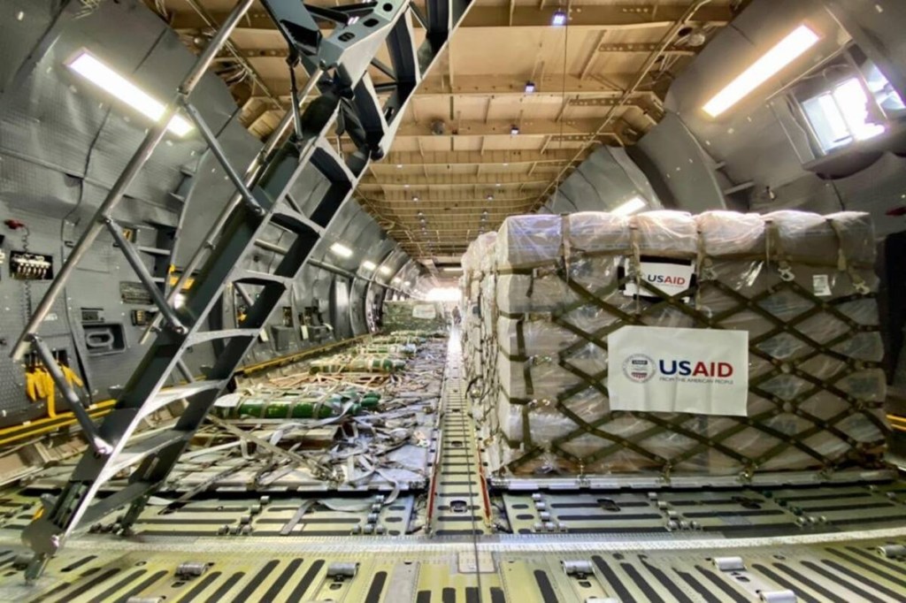 Not one consignment is being held back at the airport and it is getting distributed for immediate use and this has reached its destination, Dammu Ravi, additional secretary, ministry of external affairs, said at a media briefing on Friday.