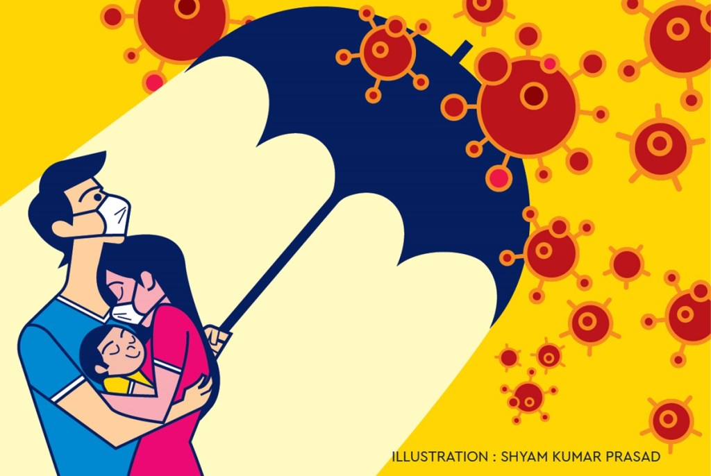 A health insurance policy, including short-term Covid specific covers—Corona Kavach and Corona Rakshak—will not only ensure financial protection in case of a medical emergency due to Covid but will also give peace of mind to the policyholder and his dependents. A health insurance policy, including short-term Covid specific covers—Corona Kavach and Corona Rakshak—will not only ensure financial protection in case of a medical emergency due to Covid but will also give peace of mind to the policyholder and his dependents.