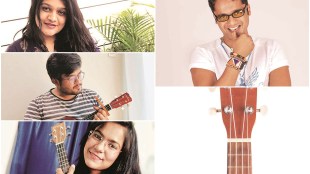 A ukelele has four strings, while an average guitar has six. its fretboard and frets are also much smaller