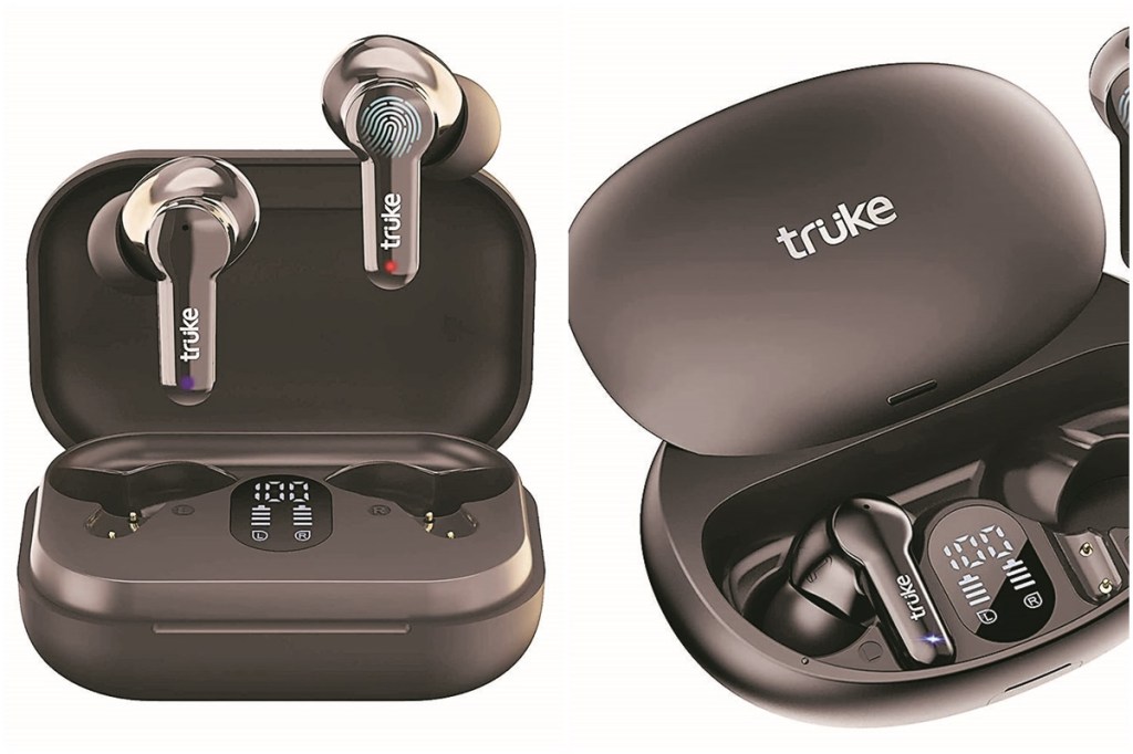 The snug fit in-ear earbuds are skin- friendly and come in stylish miniature cases, making them perfect for outdoor endeavours as they refuse to fall off in any kind of head movement.